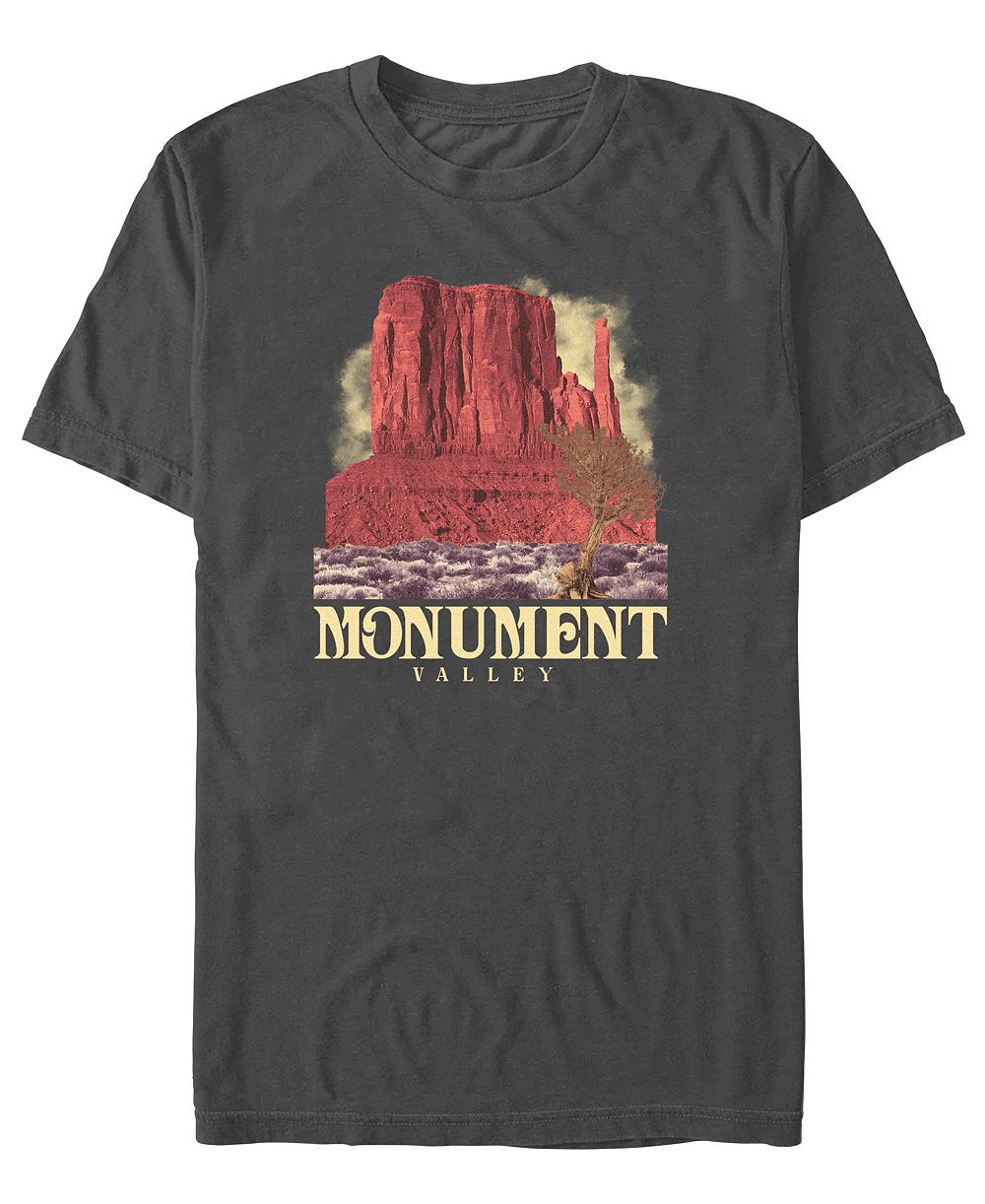 Мужская хлопковая футболка Fifth Sun с принтом Monument Valley Americana