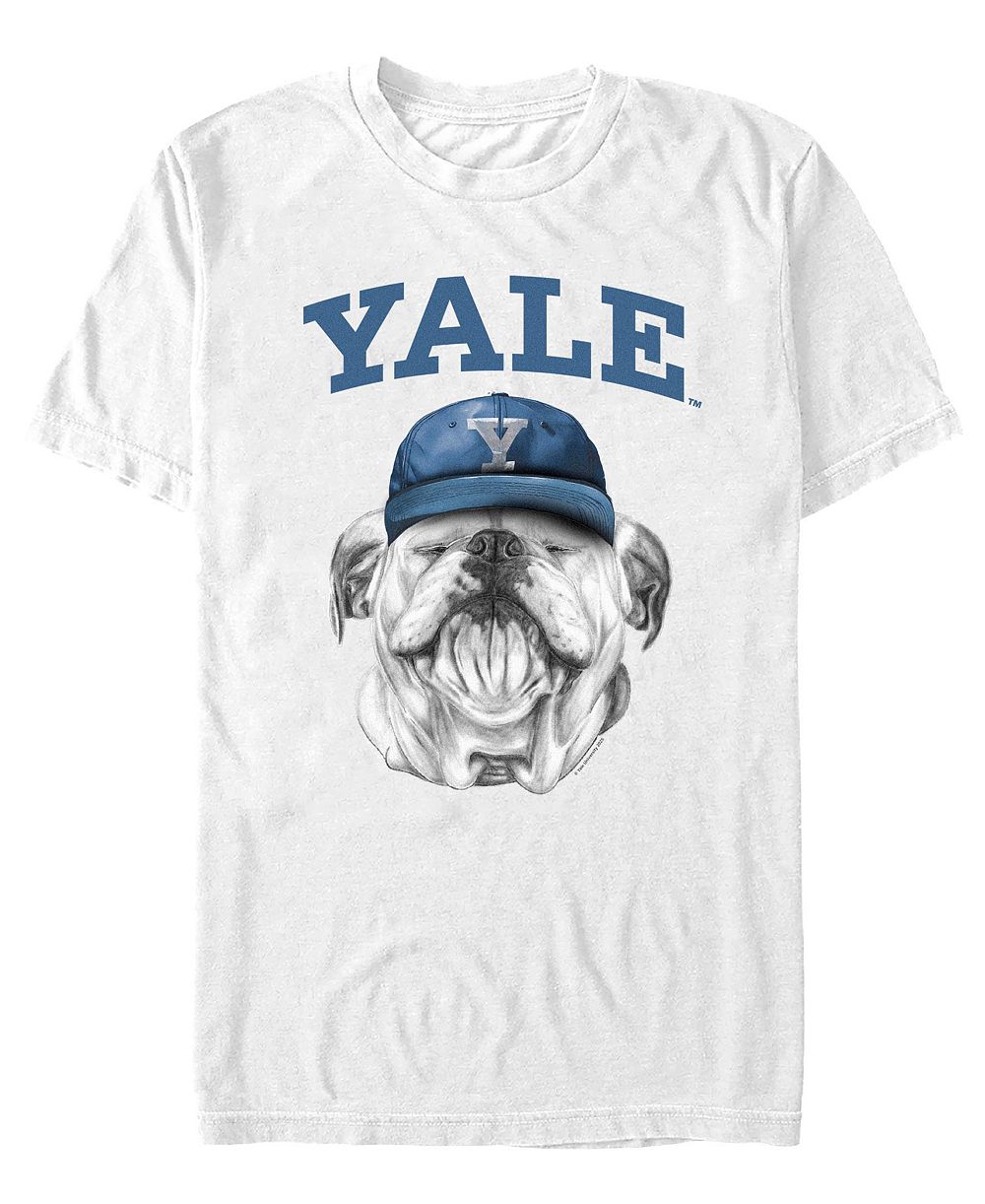 Fifth Sun Men's Yale Bulldogs Mascot Baseball Cap Graphic T-Shirt