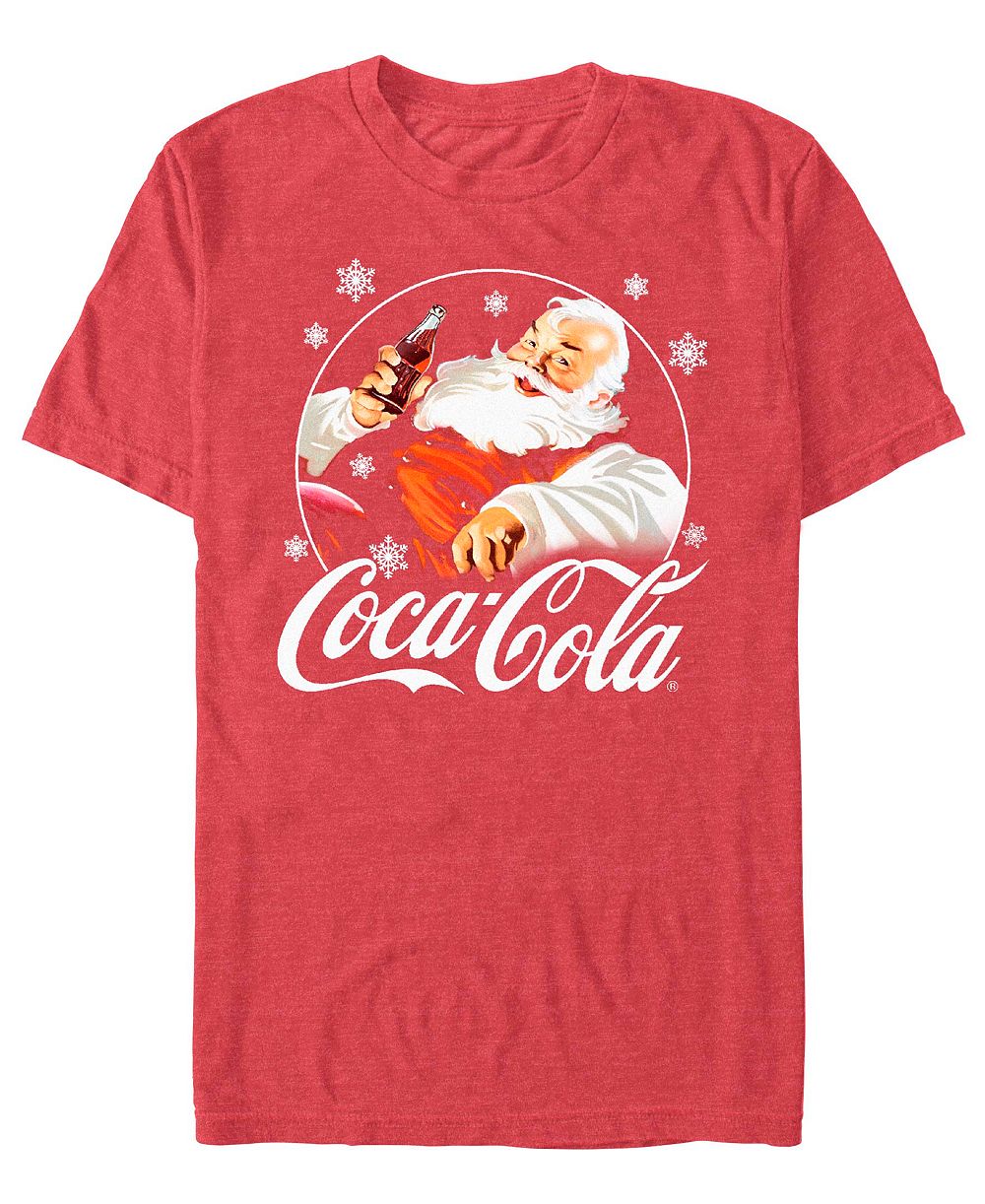 Fifth Sun Men's Cola Santa Graphic Christmas T-Shirt
