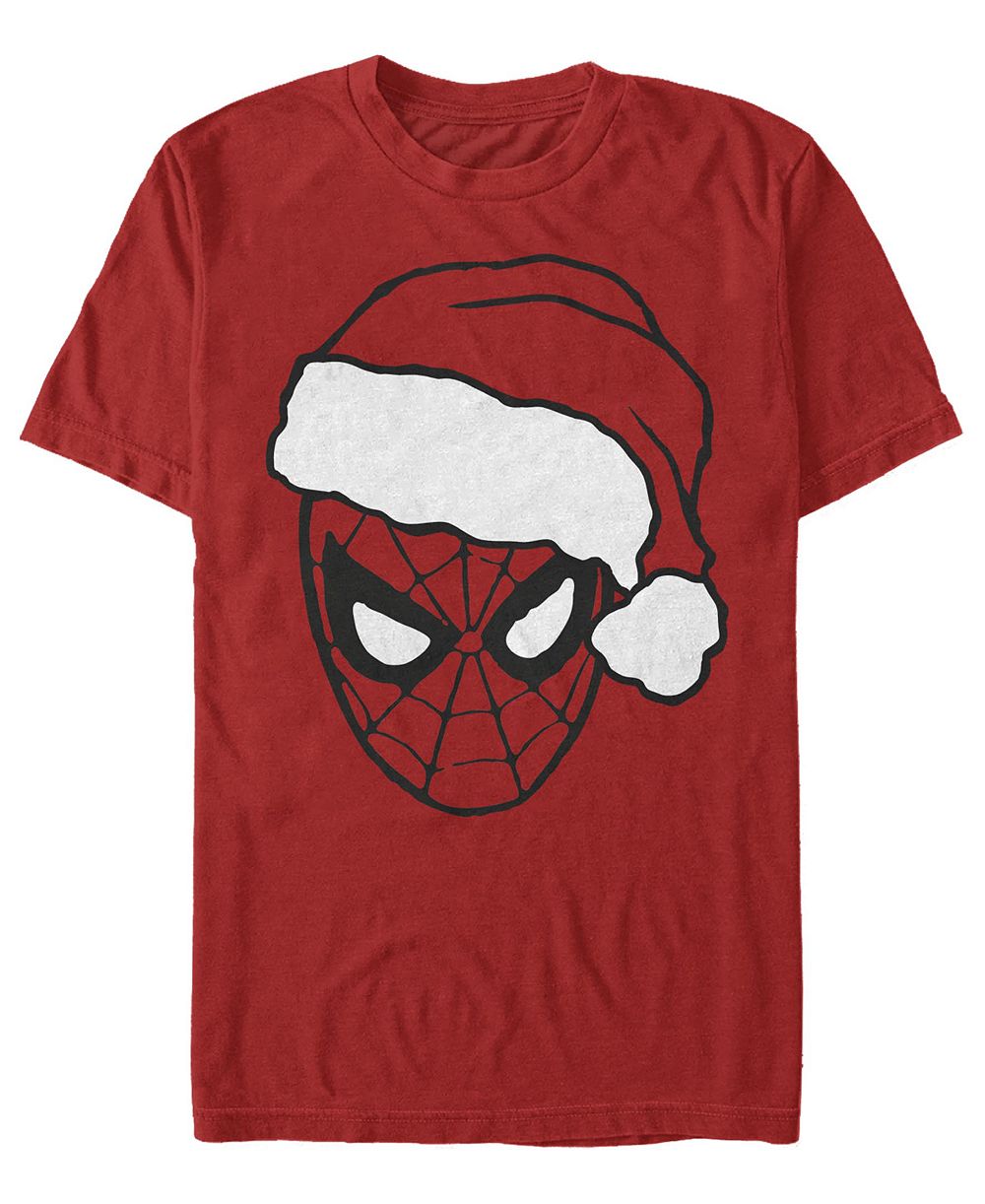 Мужская футболка Fifth Sun с графическим принтом Christmas Spidey на Рождество