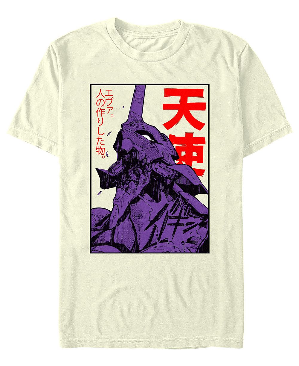 Fifth Sun Men's Eva 01 Evangelion Cotton Graphic Crew Neck T-Shirt