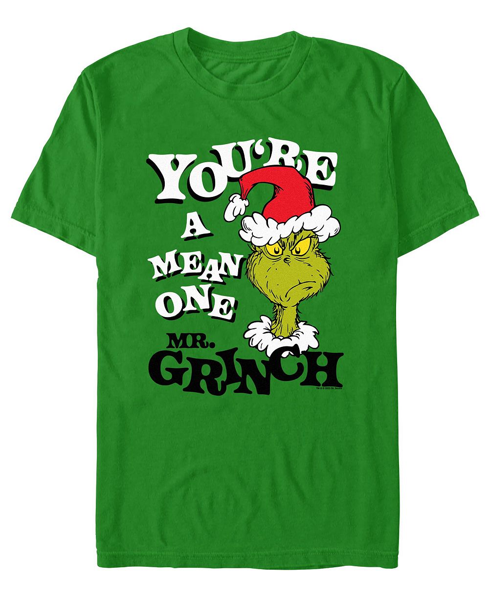 Женская футболка Fifth Sun с круглым вырезом и принтом You're a Mean One Mr. Grinch