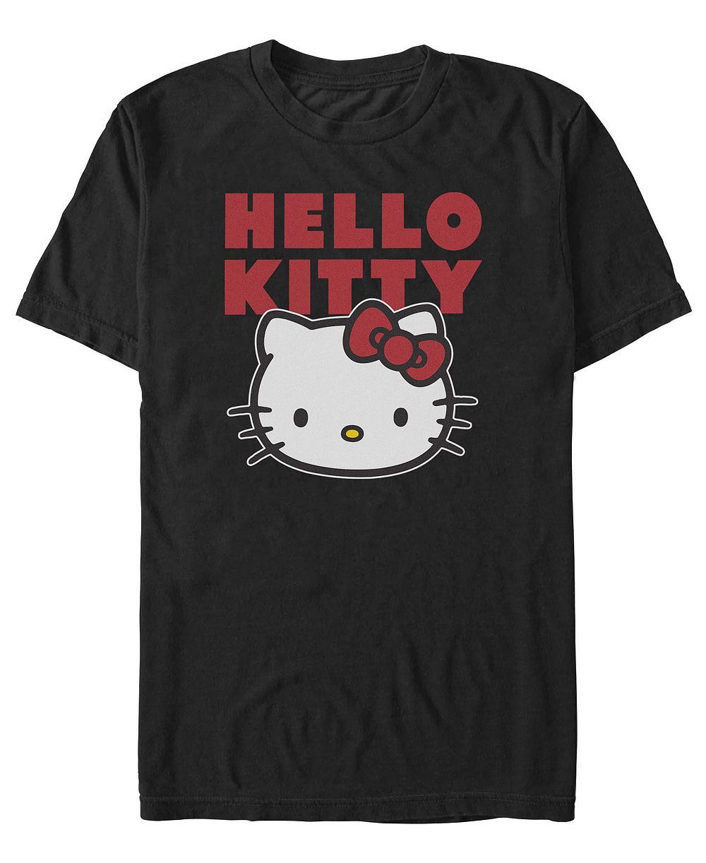 Fifth Sun Men's Hello Kitty Classic Logo Graphic T-Shirt