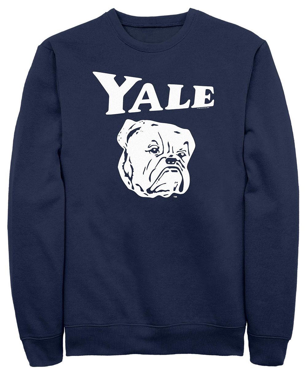 Fifth Sun Мужской свитшот с графическим принтом Yale Bulldogs Mascot Logo