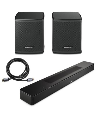 Bose Smart Soundbar Dolby Atmos with Wireless Surround Speakers