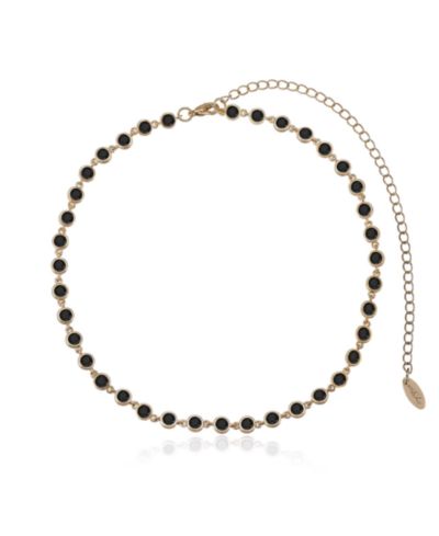 Колье ETTIKA Crystal Disc Link Necklace
