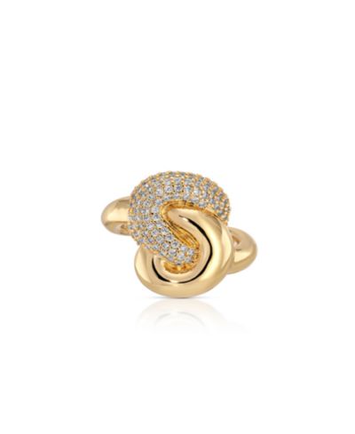 Кольцо ETTIKA Gold Plated Love Me Knot