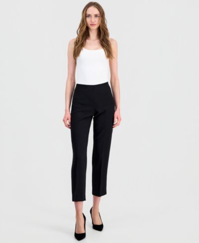 Женские брюки Anne Klein Hollywood-Waist Straight Ankle, Petite