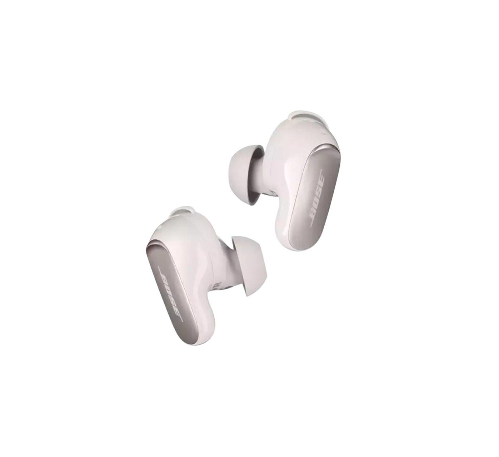 Bose QuietComfort Ultra Wireless Earbuds, White, w/Wall Charger