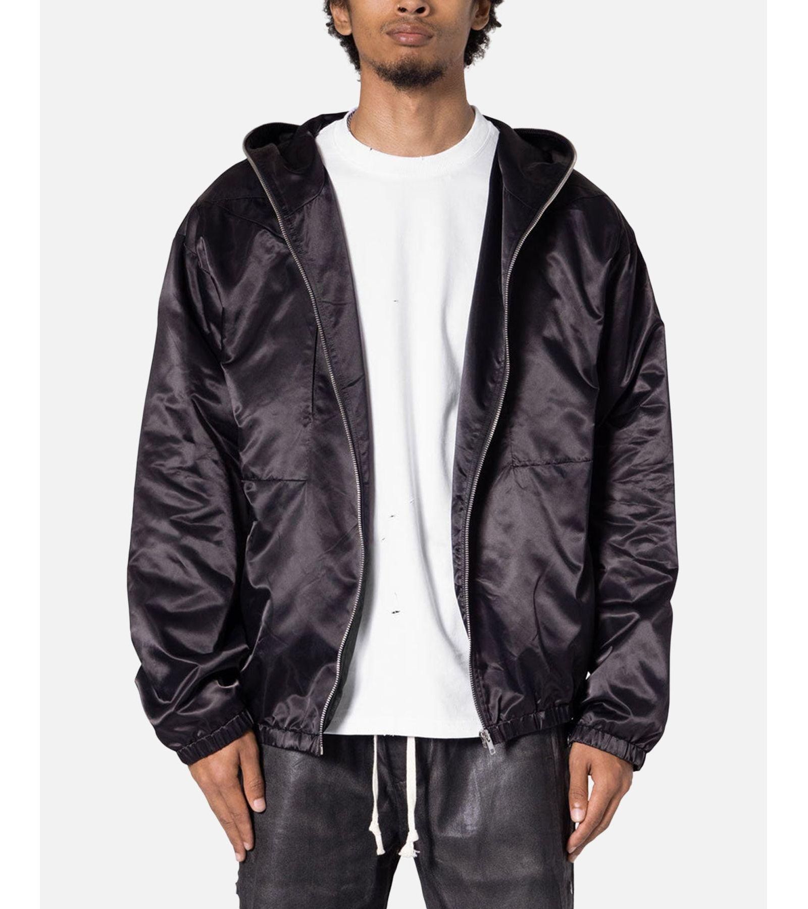 mnml Men's Full Zip Paneled Fight Jacket