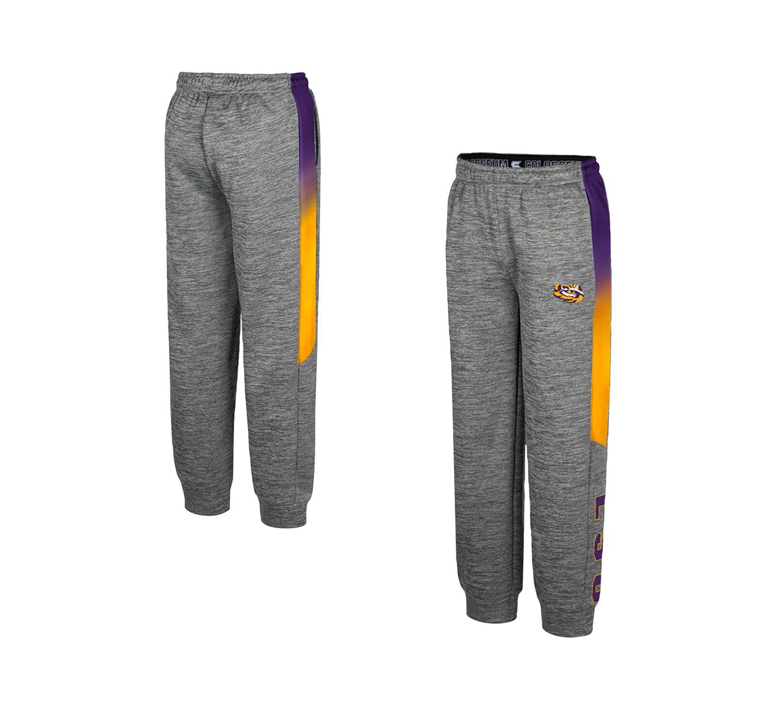 Colosseum Брюки The Gang Gray LSU Tigers для мальчиков и девочек
