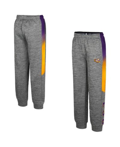 Colosseum Брюки The Gang Gray LSU Tigers для мальчиков и девочек