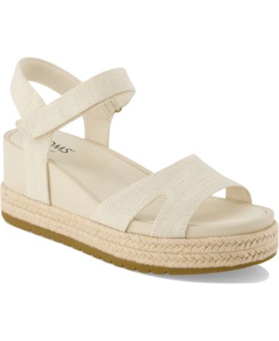 TOMS Women's Alana Open Toe Wedge Sandals