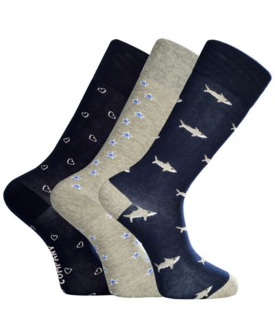 Мужской набор носков Love Sock Company Shark Tank, 3 шт.
