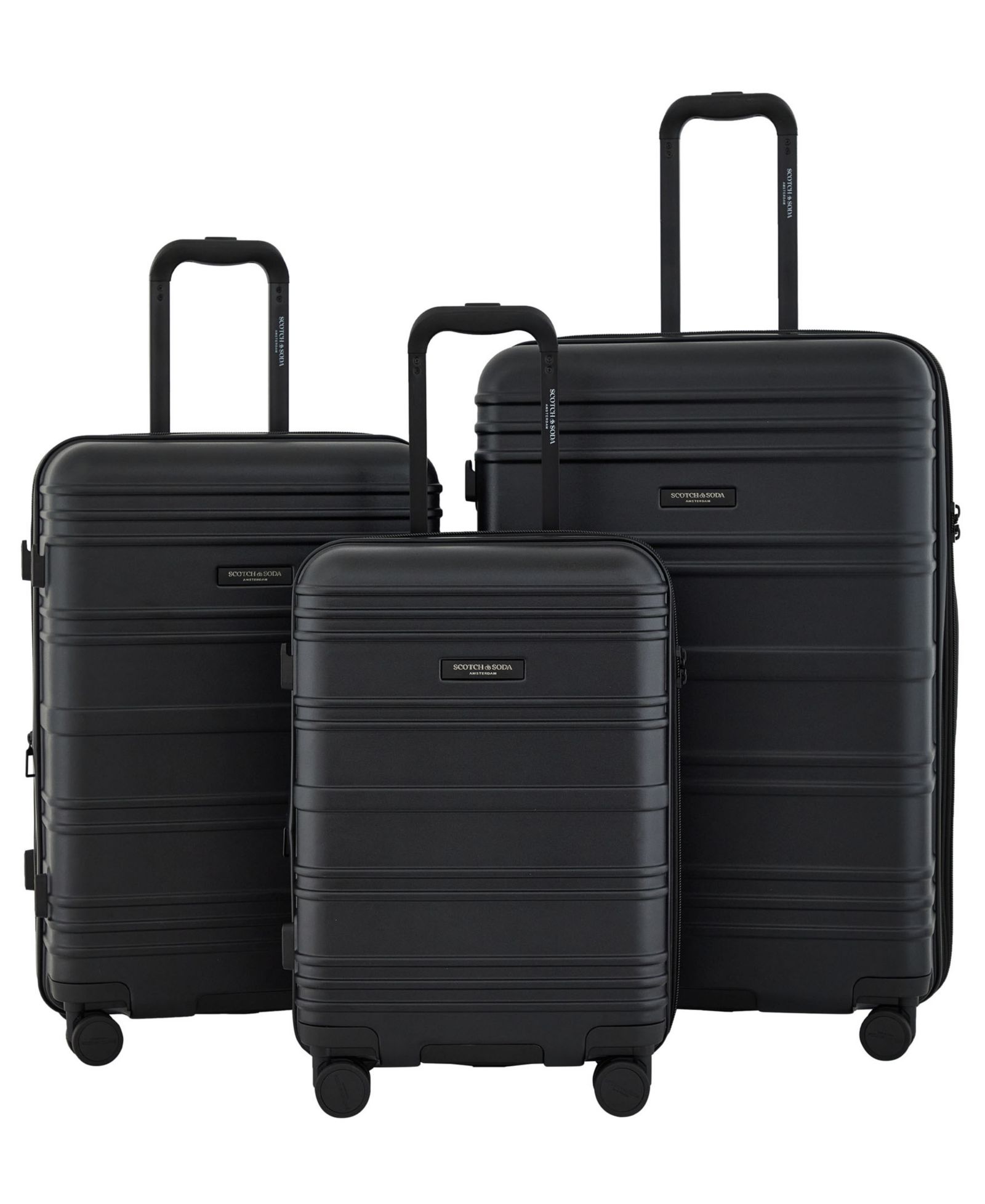 Набор чемоданов SCOTCH & SODA Rotterdam 3-Pc. Hardside