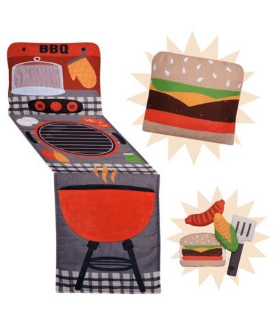 Lambs and Ivy игровой набор мягких подушек Hamburger/Barbeque
