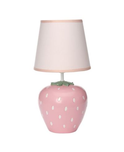 Лампа Bedtime Originals Flower Power Hand-Painted Custom Strawberry with Shade