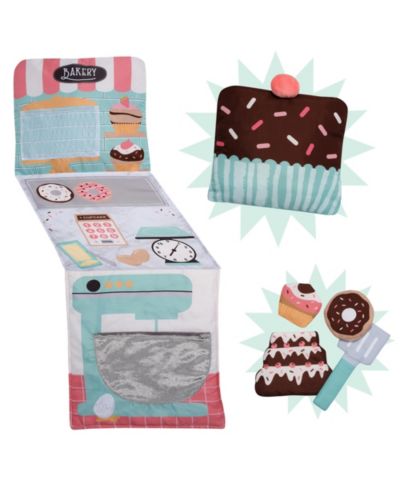 Набор подушек Lambs and Ivy Interactive 2-n-1 Soft Toddler Cupcake/Bakery