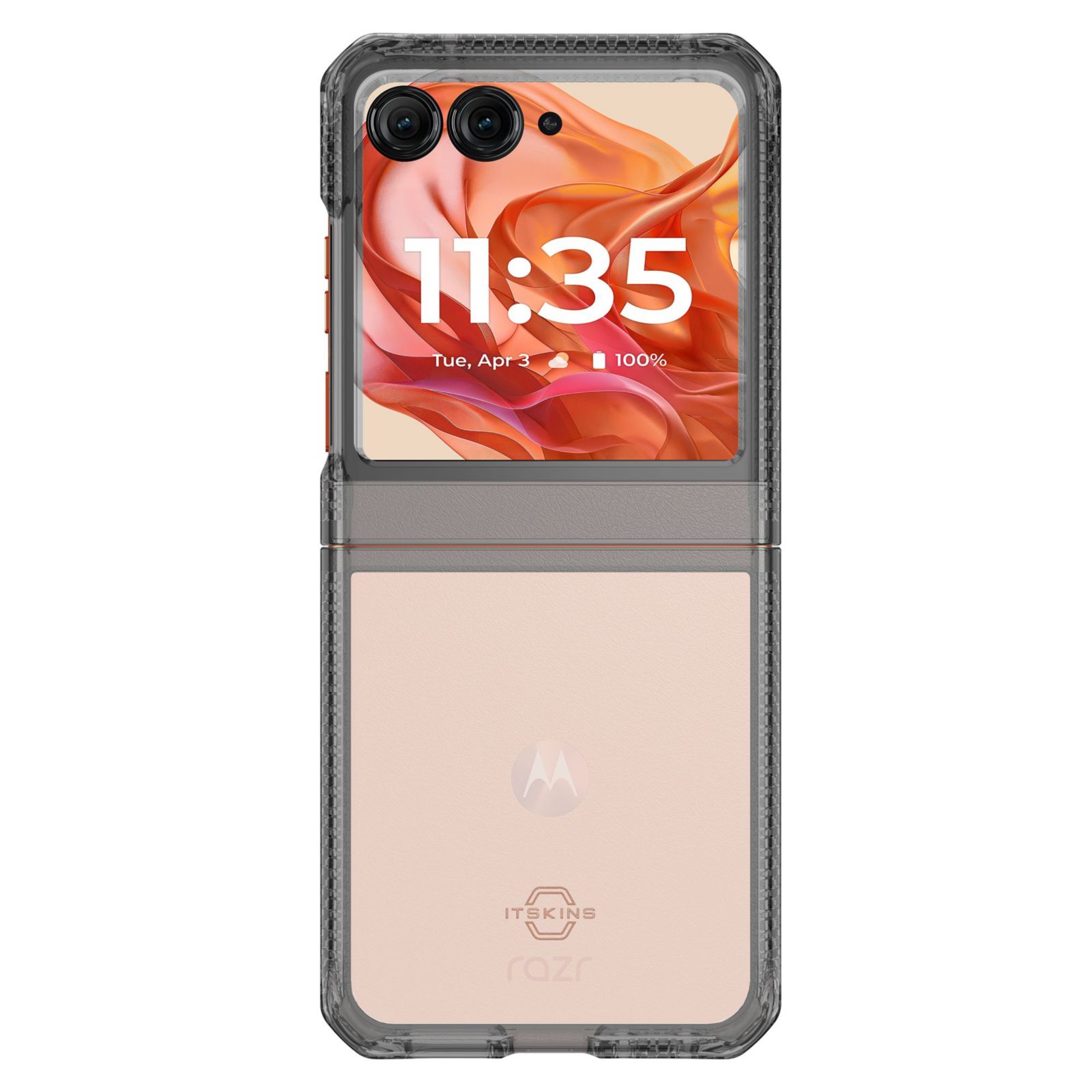 Прозрачный чехол ITSkins Hybrid_R для Motorola Razr (2024)