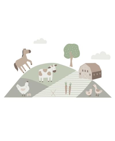 Наклейки на стену Bedtime Originals Farmyard Friends Horse/Cow/Barn