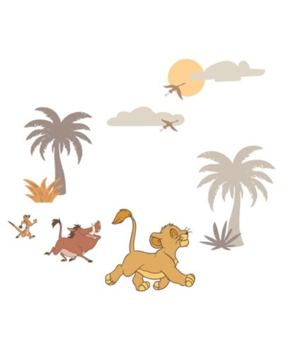 Lambs & Ivy Disney Baby Lion King Safari наклейки на стену