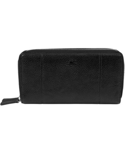 Mancini Fifth Avenue RFID Secure Double Zipper Wallet