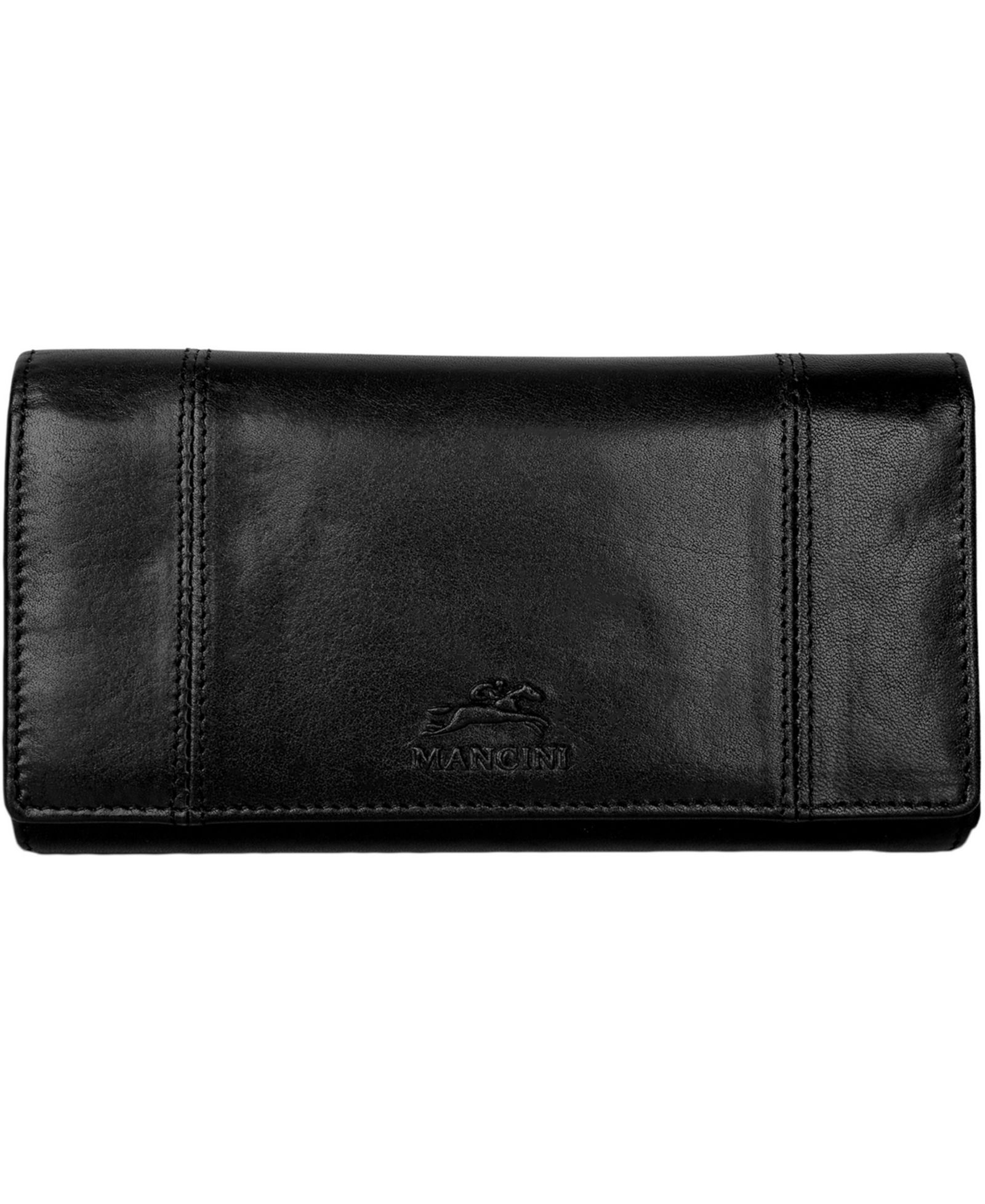 Mancini Pelle D'oro кошелек RFID Quad Fold