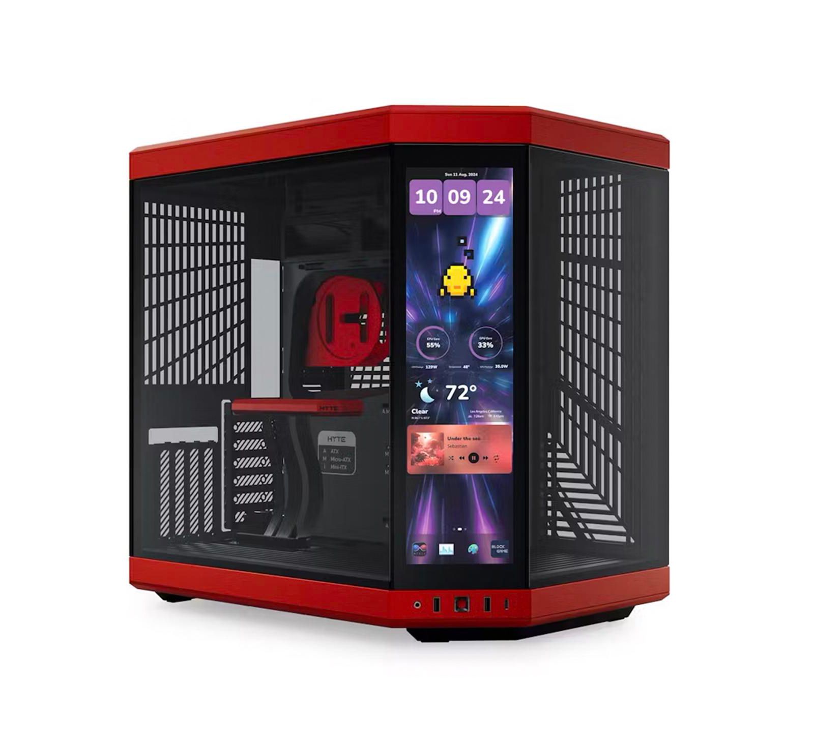 HYTE Y70 Touch Infinite cherry