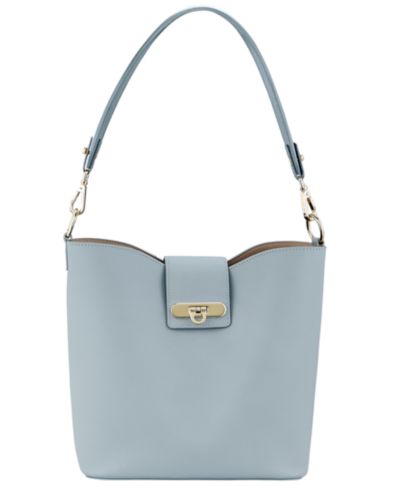 Кожаная сумка-ведро GiGi New York Isabel French Calfskin Leather