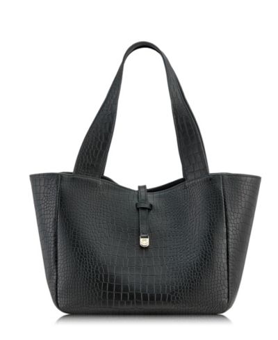 GiGi New York сумка тоут из кожи с тиснением Mercer Embossed Croc