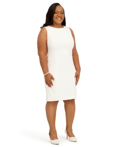 Женское платье-футляр Kasper sleeveless sheath dress