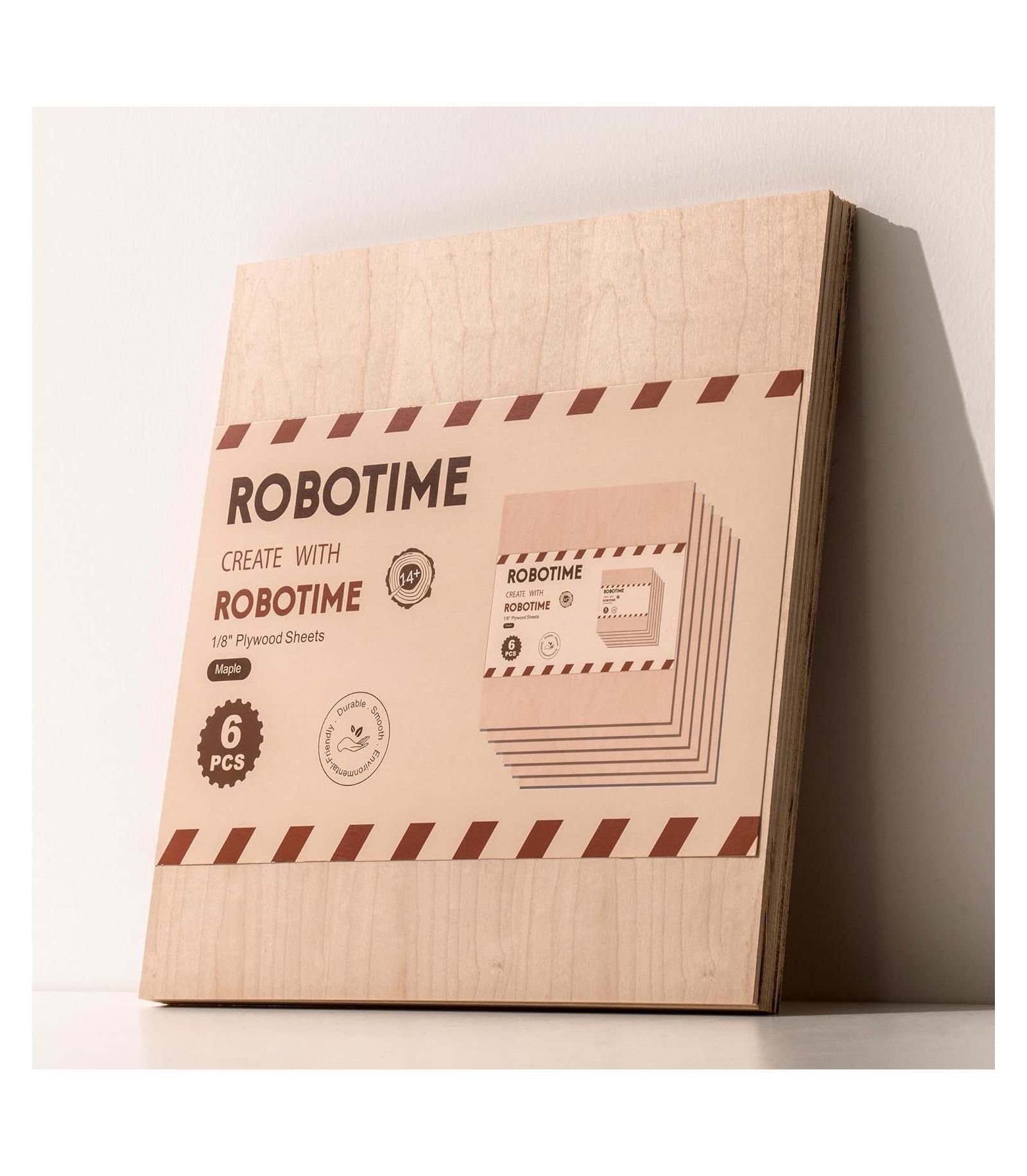 3D пазлы Robotime из фанеры 3мм, 6 шт. к лазерной резке
