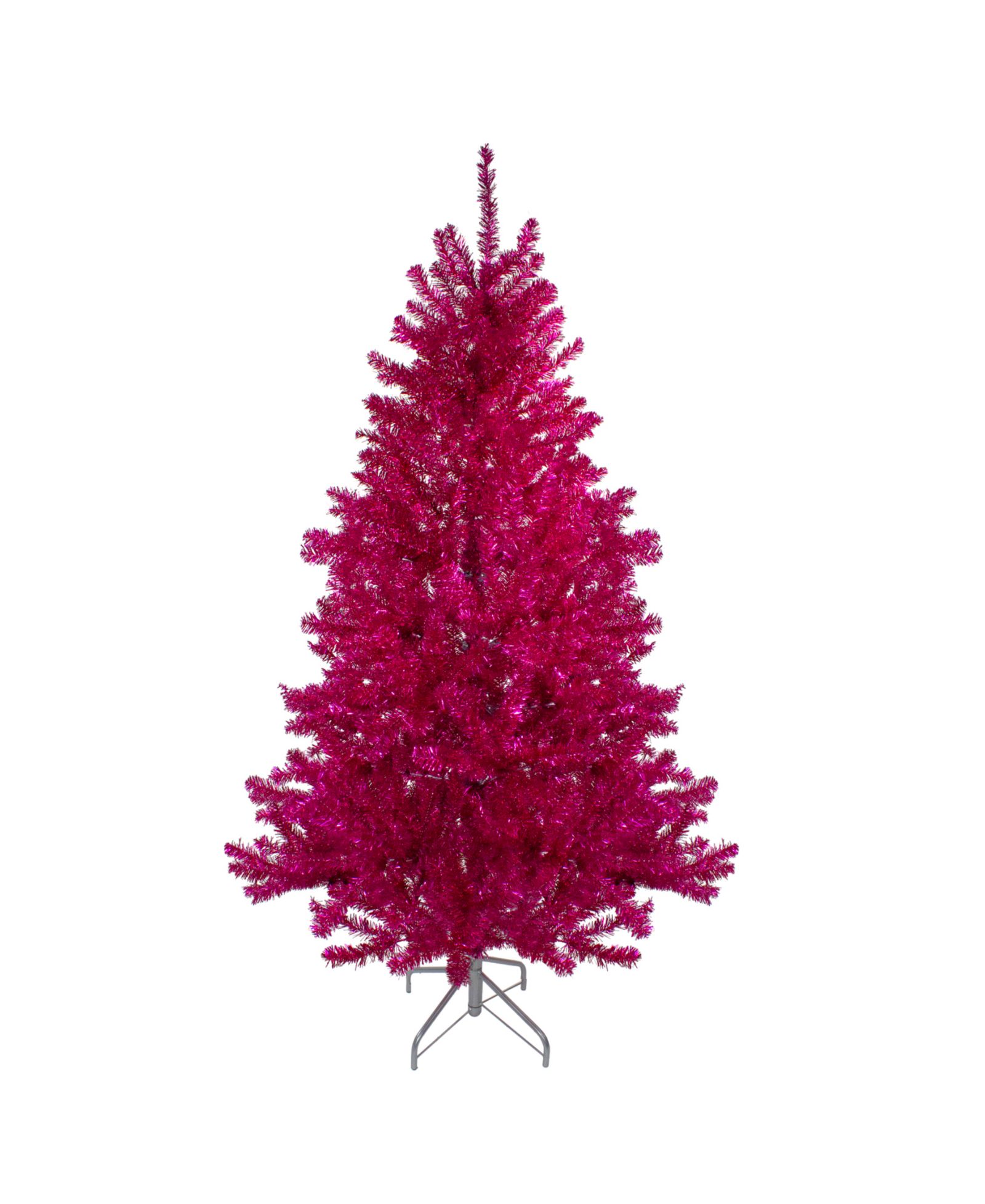 Northlight 6" Metallic Tinsel Artificial Christmas Tree Unlit