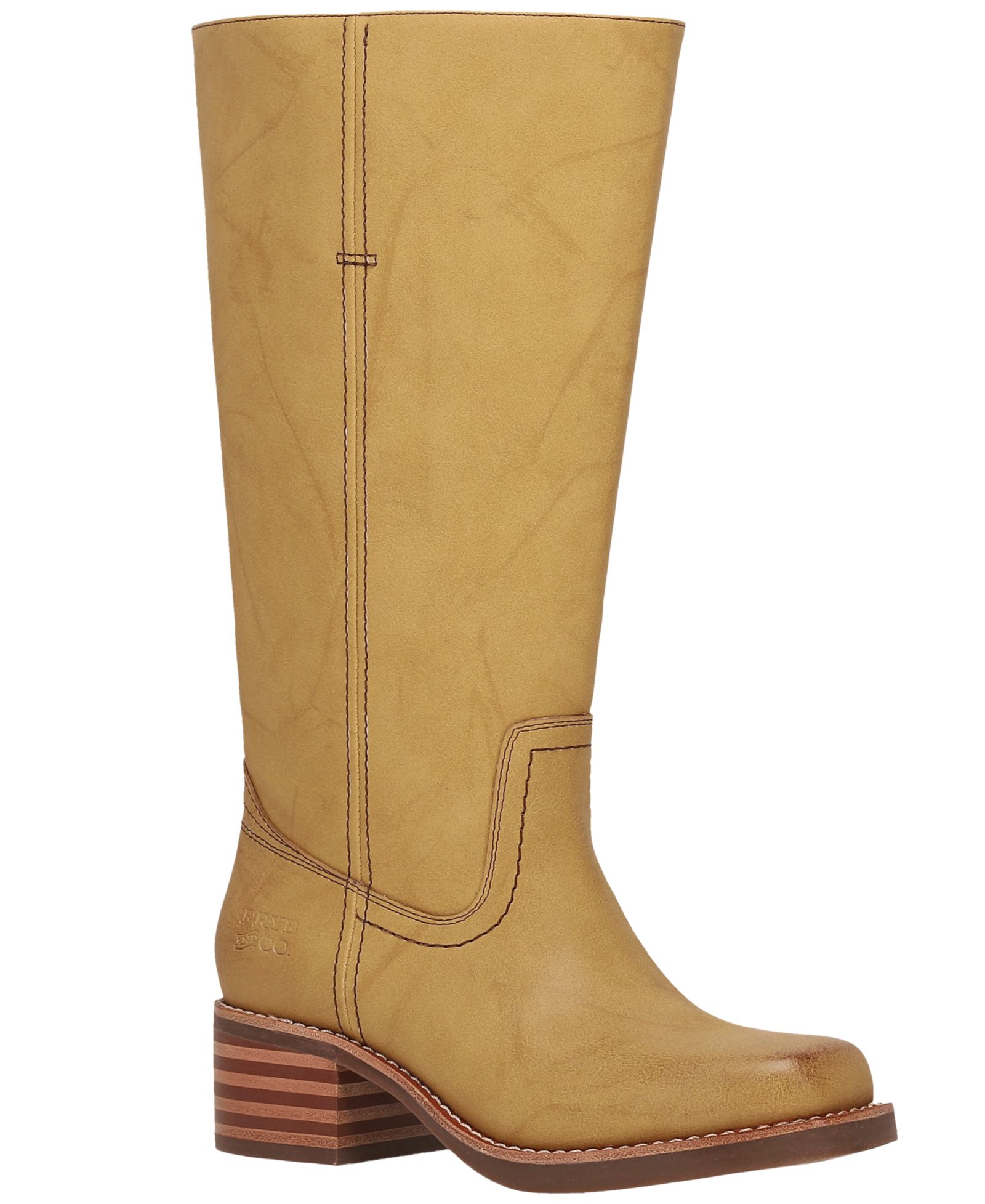 Женские ботильоны Frye and Co. Miranda Wide Calf Stacked Block Heel