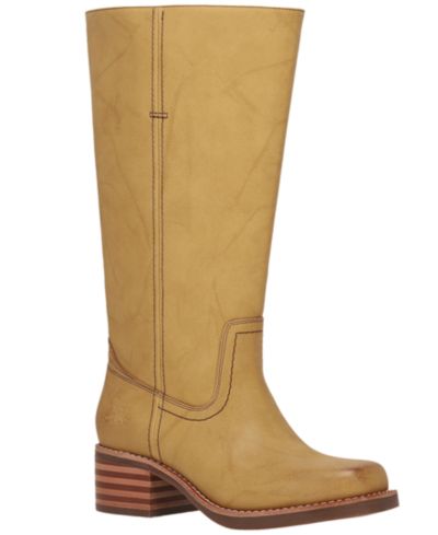 Frye and Co. Women's Miranda Wide Calf Stacked Heel Boots