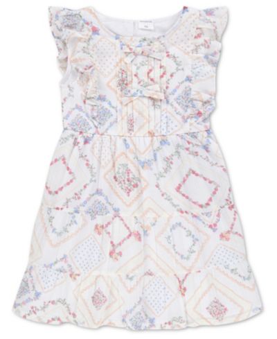 abercrombie kids Toddler Girls' 2T-5T Flutter Sleeve Dress