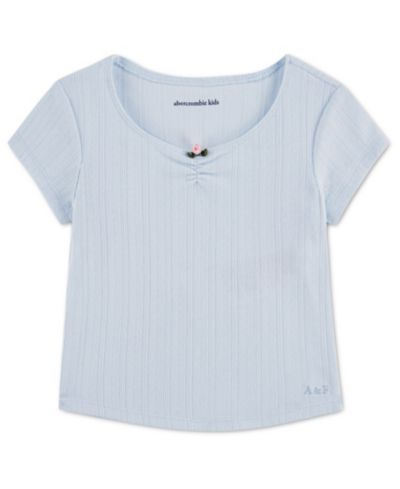 abercrombie kids Детская футболка с вырезом Scoop Neck
