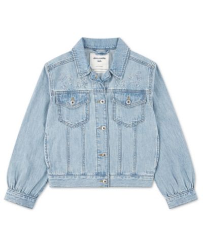 Куртка abercrombie kids Baby Girls' Oversized Dobby