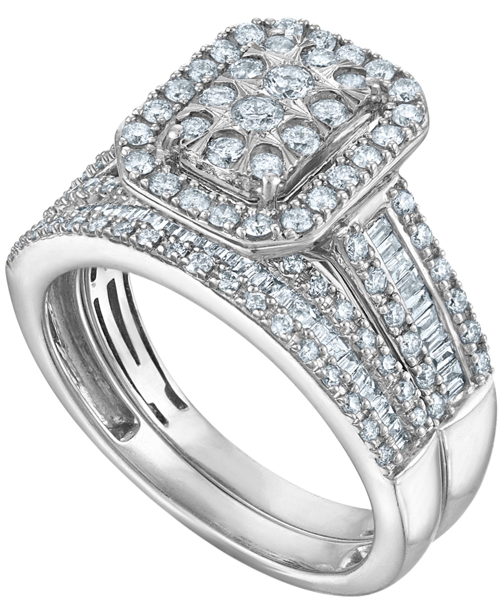Macy's Diamond Bridal Set (1 ct. t.w.) in 10k White Gold