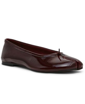 Burgundy Shiny Leather