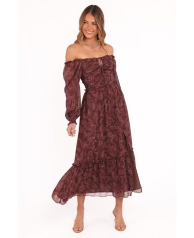Petal and Pup Women's Keziah Long Sleeve Maxi Dress