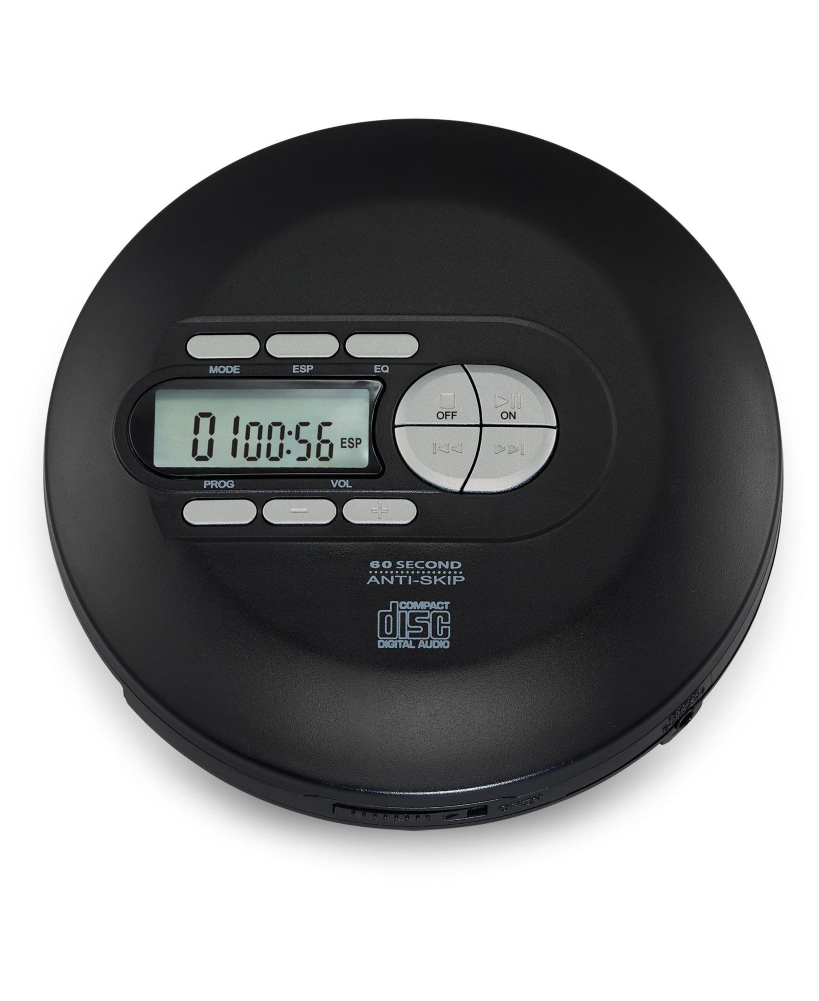 iLive Anti-Skip CD Player with Wired Earbuds, IPCD603B