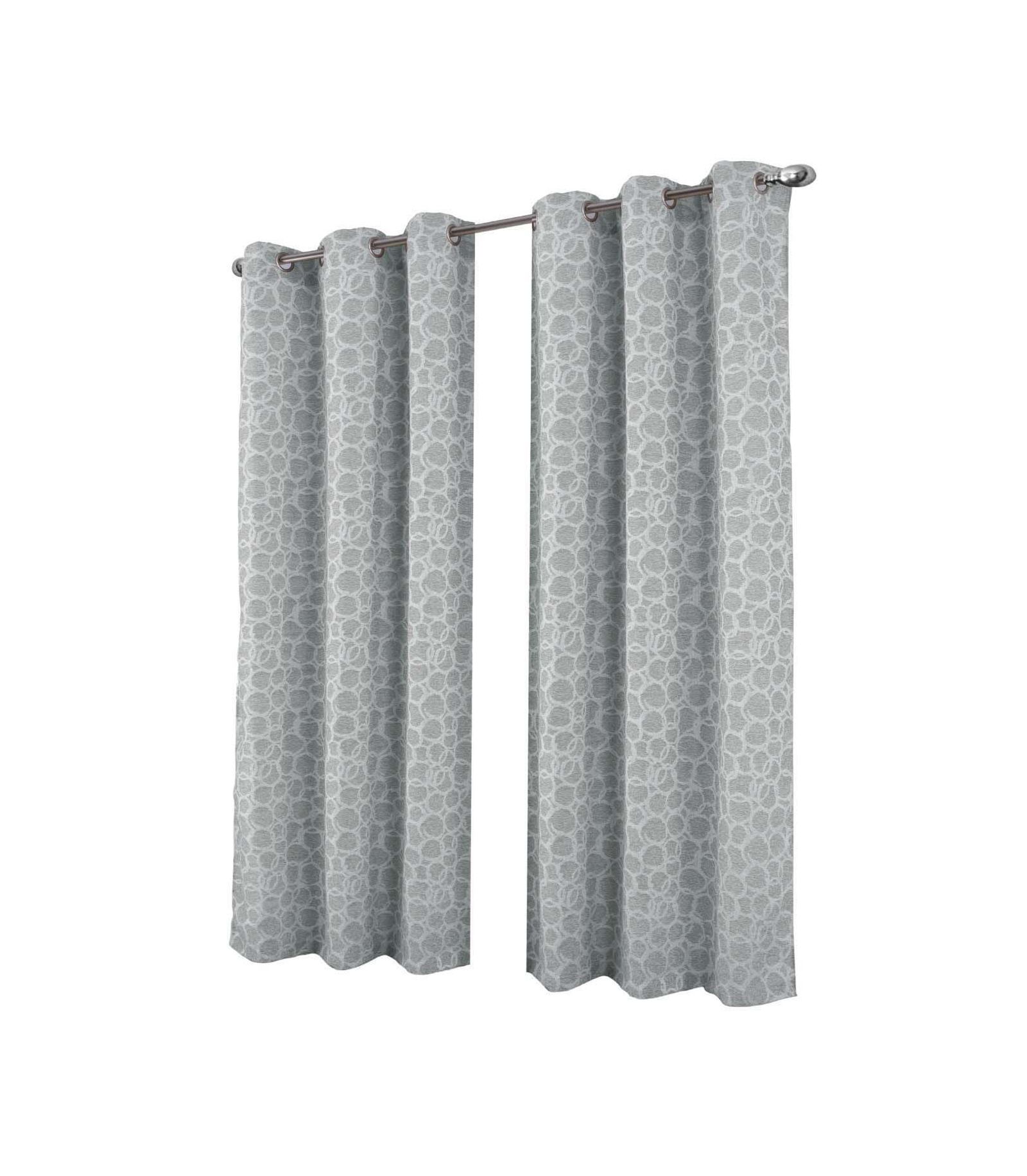 Комплект штор RT Designer Collection Jasper Lurex Jacquard 2 Pack Grommet Curtain Panel 36" x 84