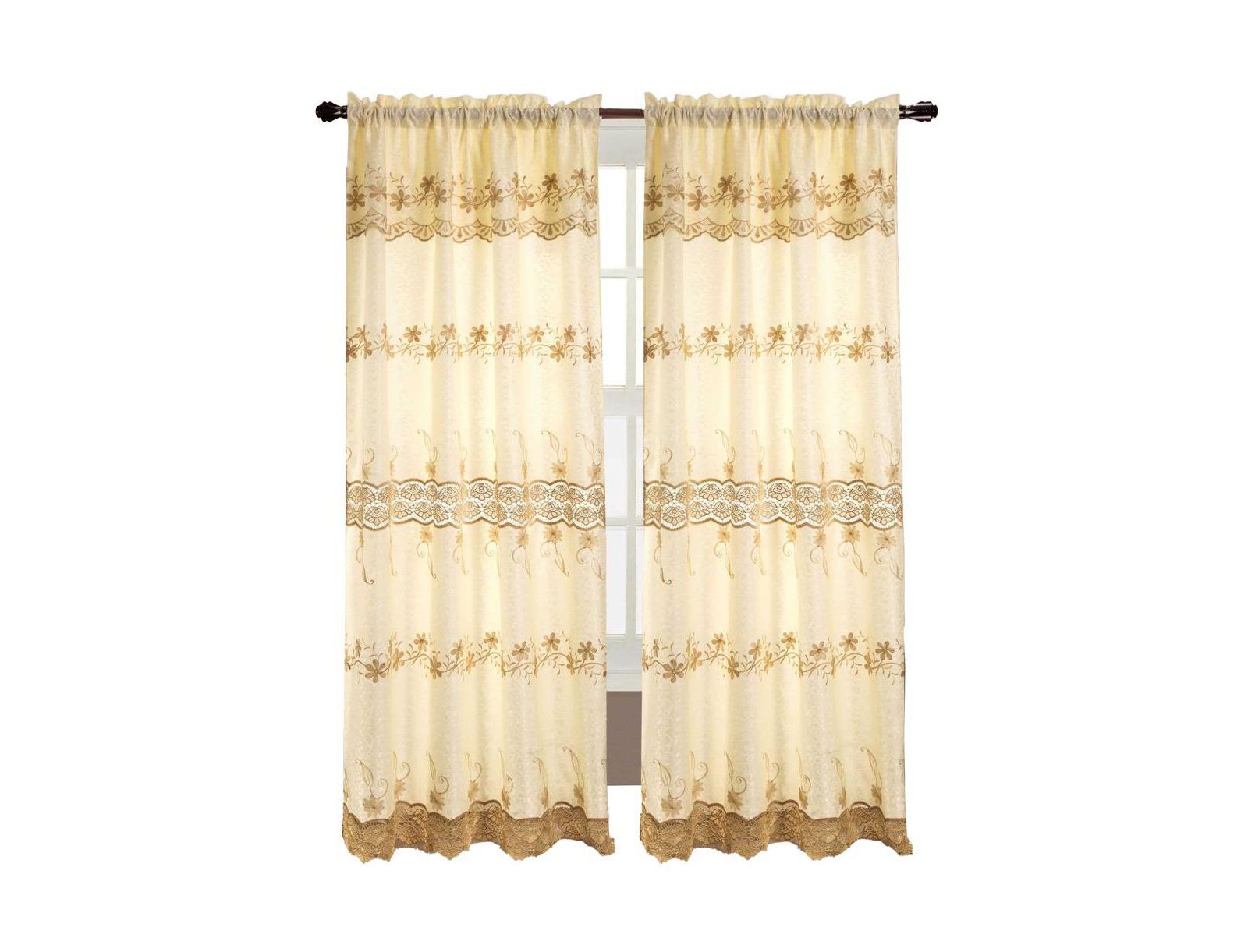 RT Designers Collection Alisa занавеска для окон макраме 54" x 84