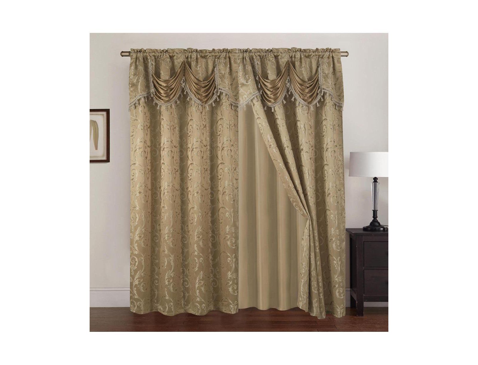 Комплект из 2-х штор с люверсами Franklin от RT Designers Collection, 54" x 84"
