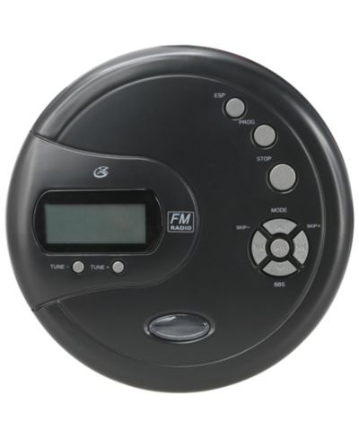 Портативный CD-плеер GPX с FM-радио, PC332B