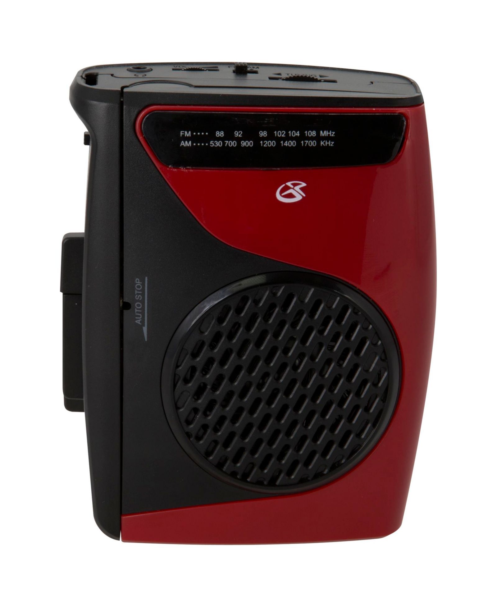 Gpx CAS337B AM/FM Radio Built-In Speaker Cassette Player
