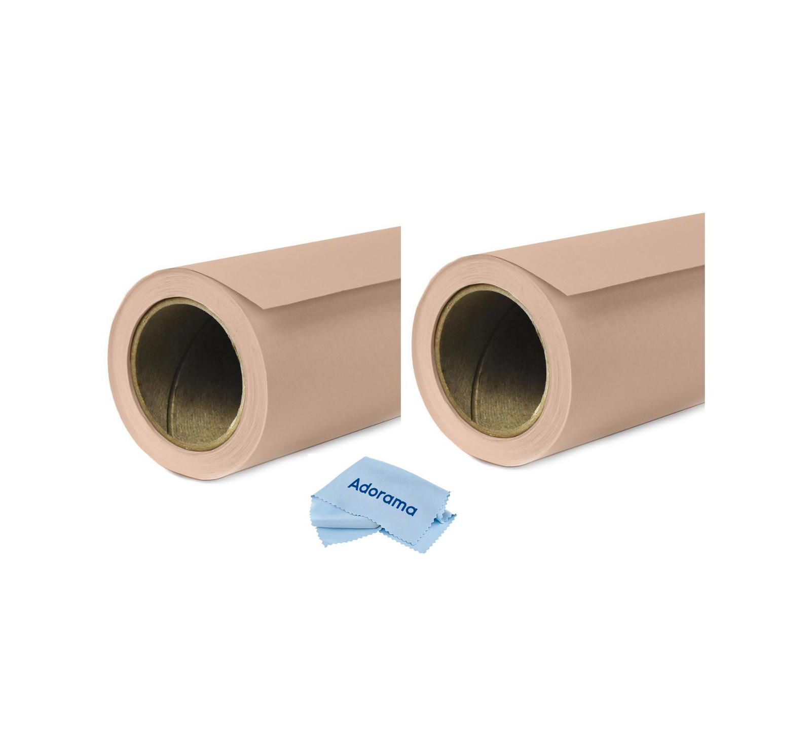 Фоновый бумажный фон Savage 2 Pack Widetone Seamless с салфеткой для чистки