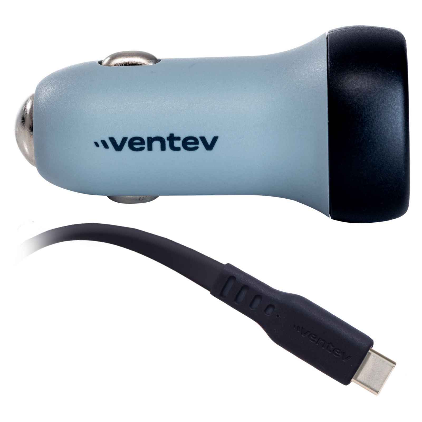 Универсальное автомобильное зарядное устройство Ventev 30W USB-C и кабель USB-C to USB-C