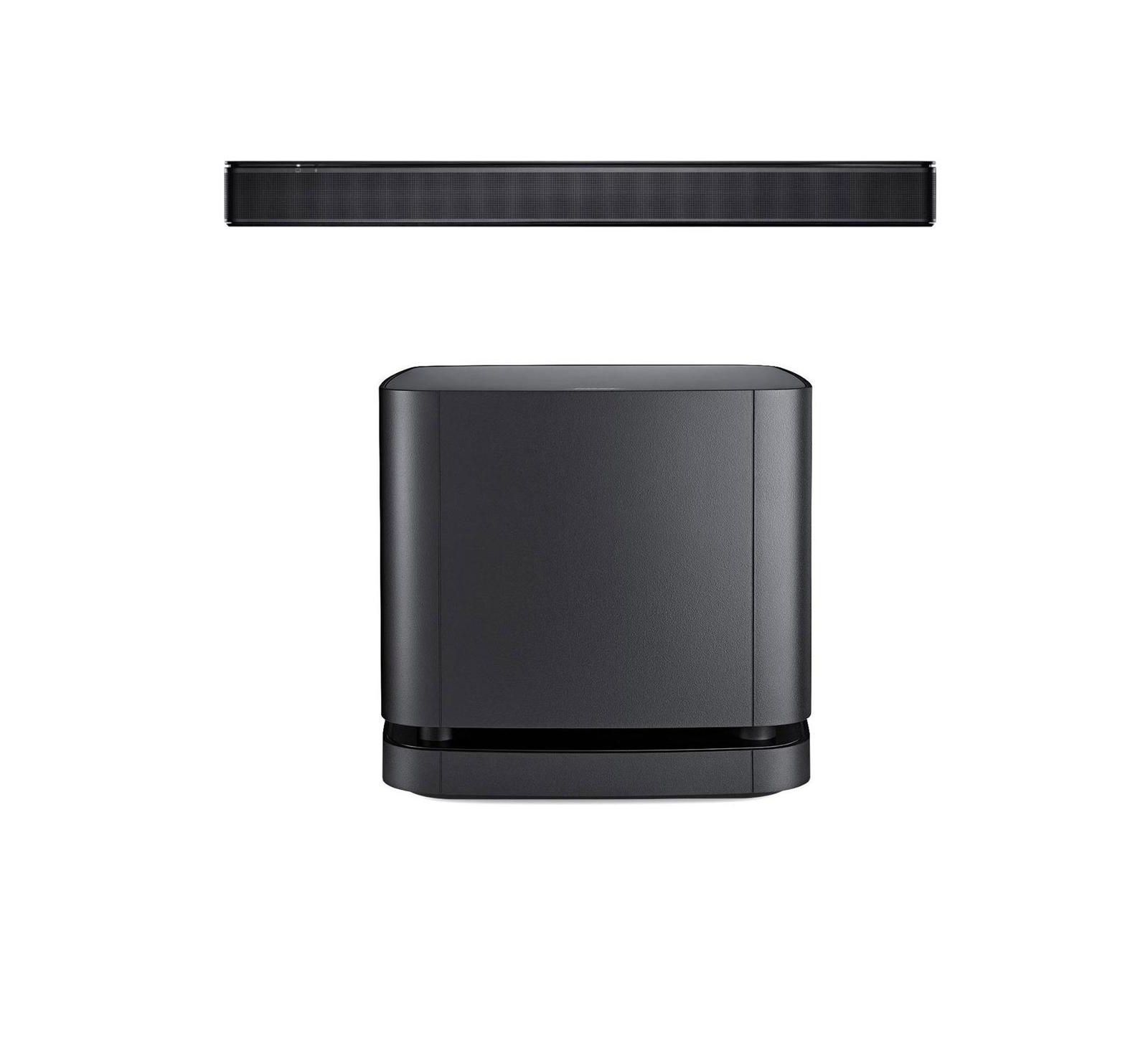 Акустическая система Bose TV Speaker с Bass Module 500, черная